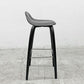 グビ GUBI 3D バースツール Bar Stool カウンターチェア KOMPLOT DESIGN ブラック ウォールナット材 デンマーク 定価281,462円 B 〓