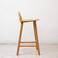 ムート Muuto ナード Nerd オーク材 バースツール ハイスツール David Geckeler デザイン 北欧家具 ●