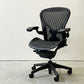 ハーマンミラー Herman Miller アーロンチェア クラシック Bサイズ ポスチャーフィット フル装備 グラファイトベース デスクチェア オフィスチェア ●