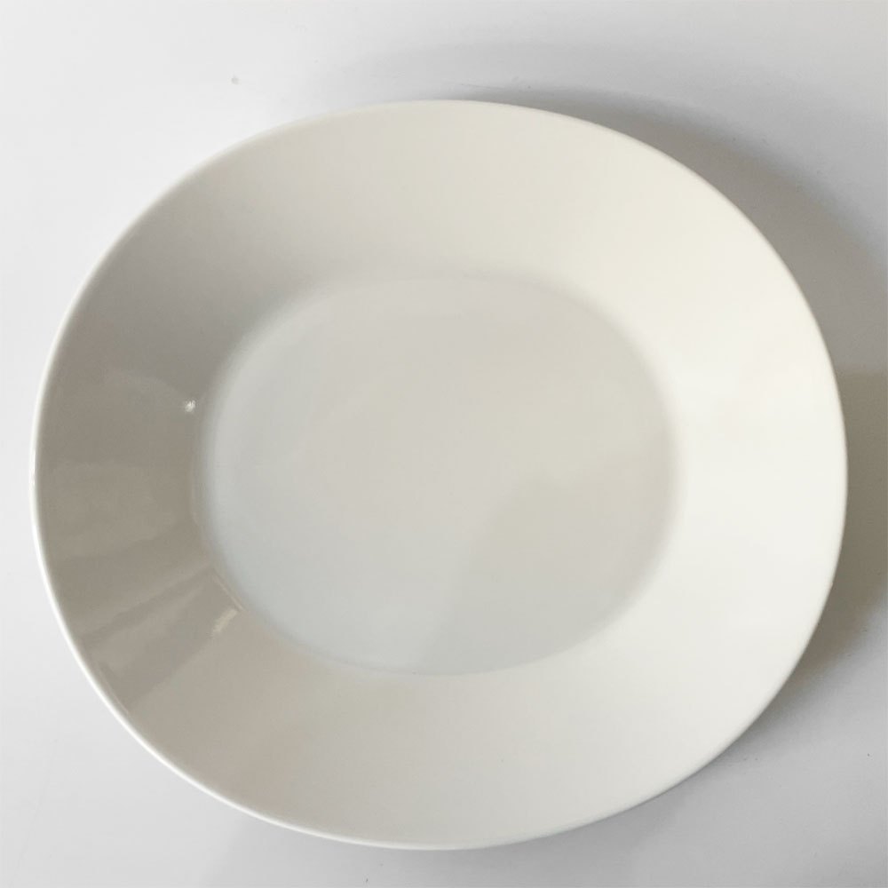 アラビア ARABIA エエヴァ EEVA オーバルプレート 25cm ホワイト スコープ scope 復刻品 北欧食器 B ★