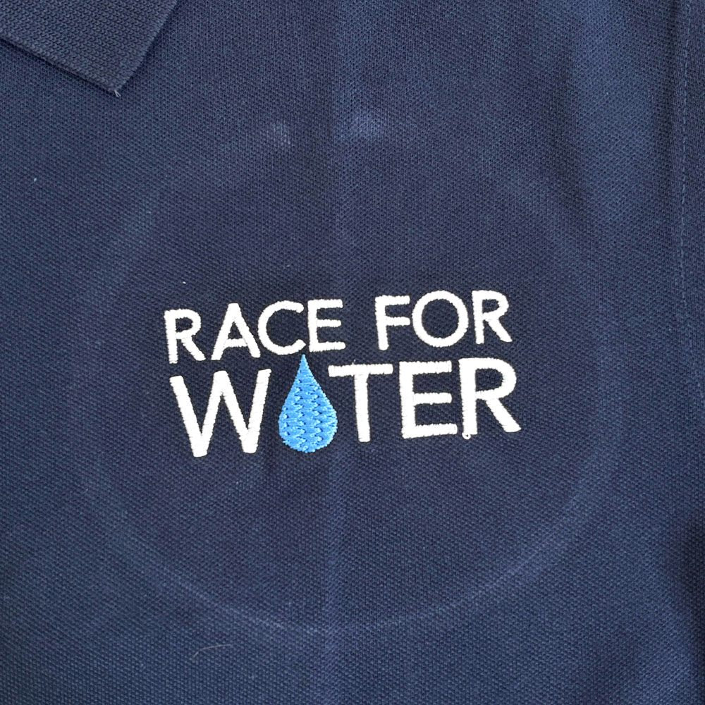 ブレゲ BREGUET レース フォー ウォーター Race for Water コラボ ポロシャツ クリーク Clique 企業系 ダークネイビー レディース M ●