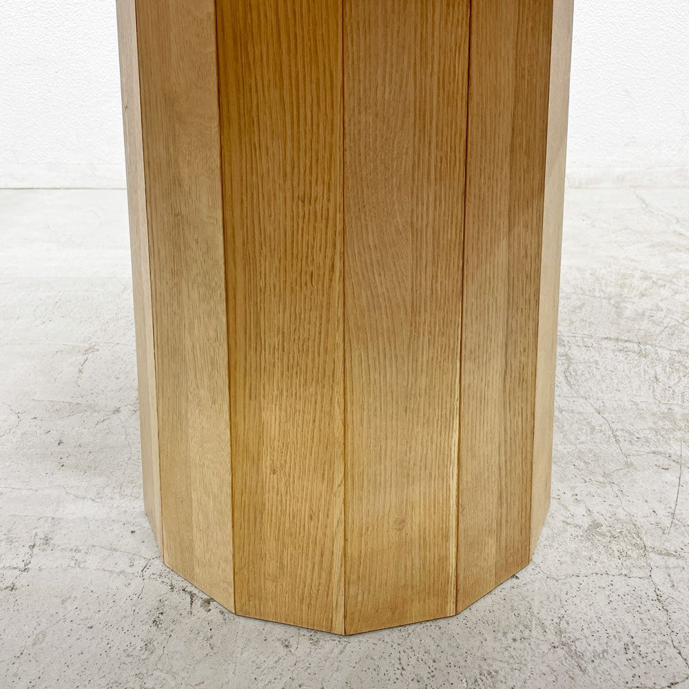 カリモクニュースタンダード KARIMOKU NEW STANDARD カラーウッド ダイニングテーブル COLOUR WOOD DINING 120 14角形 国産クリ材 〓