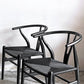カールハンセン＆サン Carl Hansen & Son CH24 Yチェア ブラックラッカー×ブラックペーパーコード ビーチ材 ハンス・J・ウェグナー デンマーク 北欧家具 B ■