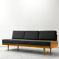グラフ graf × 相合家具 SOGO adシリーズ デイベッドソファ L DAY BED SOFA ホワイトアッシュ材 ヘリンボーンファブリック グレー 北欧スタイル 定価 308,000円●