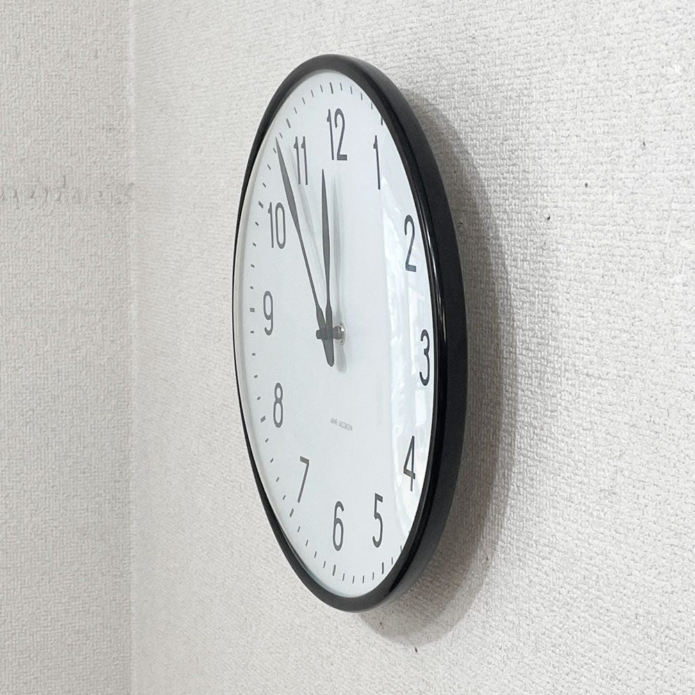 ローゼンダール ROSENDAHL ステーション STATION ウォールクロック 掛け時計 アルネ・ヤコブセン Arne Jacobsen デンマーク ◎