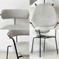 ワークプラス Work Plus ホアカチェア HOAKA CHAIR アームチェア スタッキング スチールフレーム ファブリック グレー アスプルンド取扱 A ●