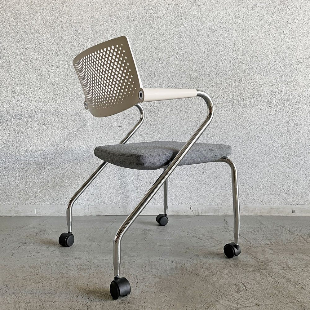 ヴィトラ vitra ビザロール Visaroll デスクチェア ミーティングチェア キャスターベース スタッキング アントニオ・チッテリオ B 〓