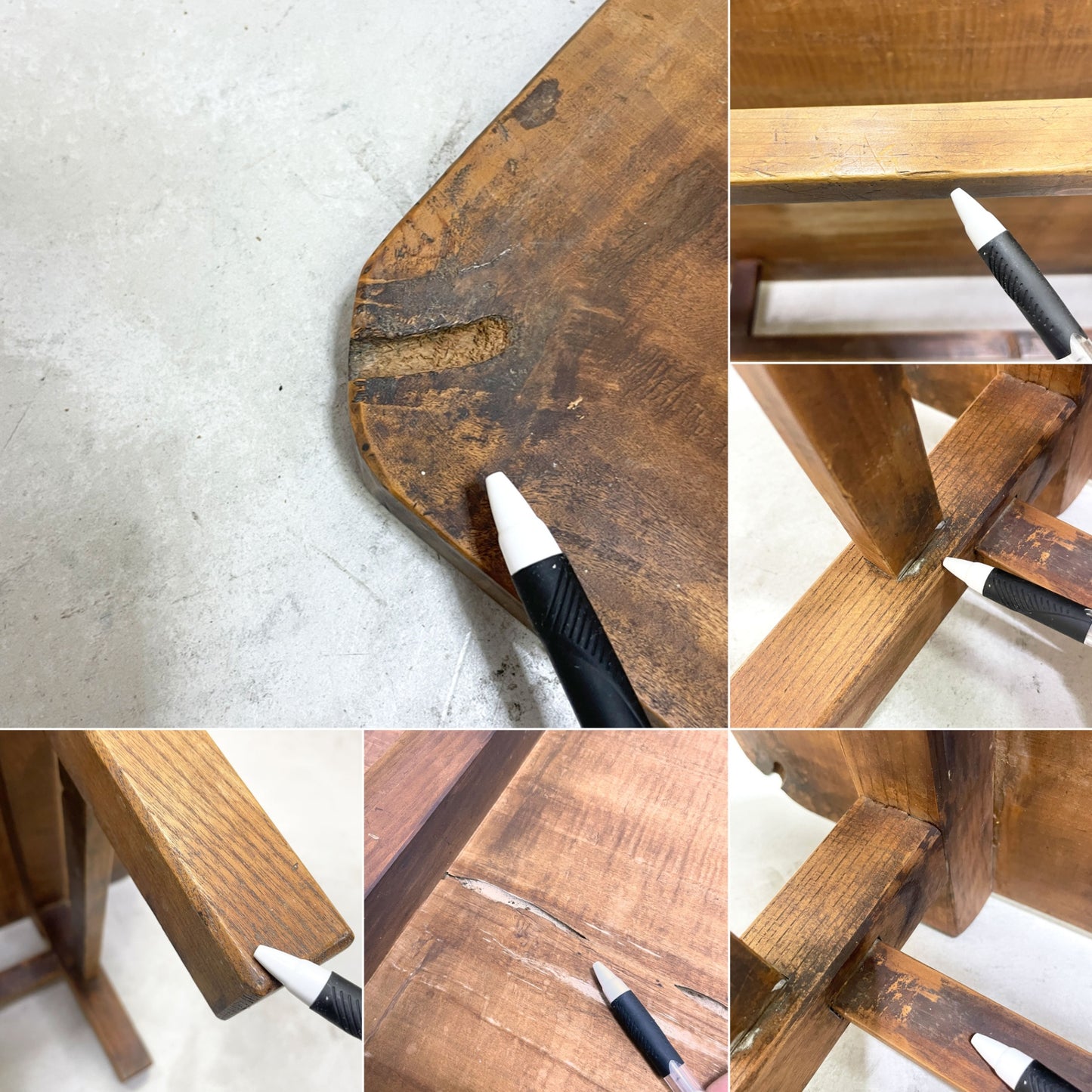 ジャパンビンテージ japan vintage 木製 座卓 ローテーブル W137.5cm 木味 日本家具 古家具 ●