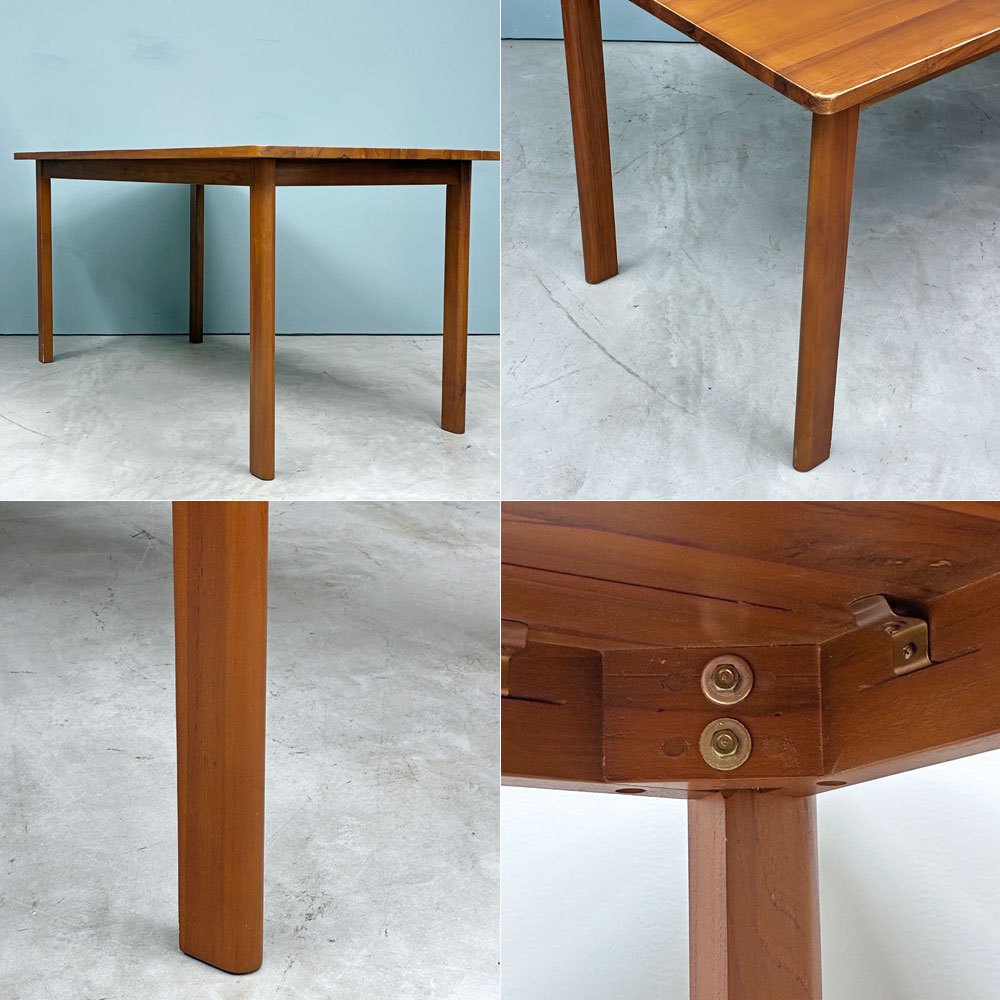 スキャンティーク SCANTEAK ダイニングテーブル チーク無垢材 W150cm 北欧スタイル ◎