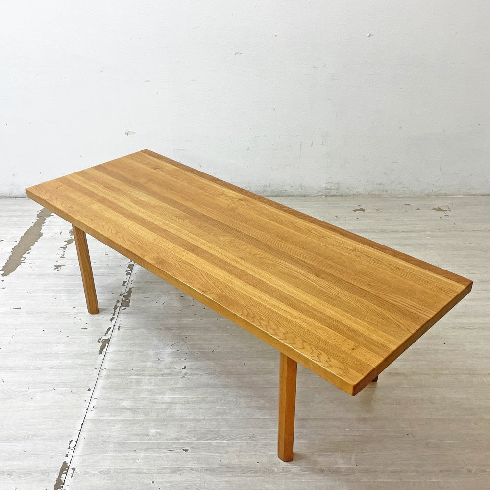 ミカエルラーセン A. Mikael Laursen オーク無垢材 ローテーブル コーヒーテーブル イルム・ヴィッケルソ ILLUM WIKKELSO デザイン デンマーク ビンテージ 希少 ●