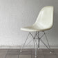 ハーマンミラー Herman Miller サイドシェルチェア サード 3rd FRP PVCレザー パーチメント ロータイプ エッフェルベース イームズ ビンテージ vintage ◇