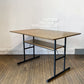 ジャーナルスタンダードファニチャー j.s.F パクストン PAXTON LD TABLE エルディーテーブル LDテーブル オーク材 ブラックスチール アジャスター付 定価¥44,000- ◎