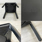 カッシーナ Cassina キャブチェア 412 CAB CHAIR アームレス 本革 ブラック マリオ・ベリーニ MoMA 永久展示品 イタリアモダン 定価￥308,000- B ●