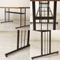 クラッシュゲート CRASH GATE ノットアンティークス Knot antiques グリット2 GRITⅡ リビングダイニングテーブル w140cm インダストリアルデザイン ●
