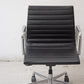 ハーマンミラー Herman Miller イームズアルミナムグループチェア マネージメントチェア アルミバフベース ガス圧昇降仕様 5本脚 キャスタータイプ 本革 イームズ C ●