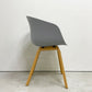 ヘイ HAY アバウト ア チェア ABOUT A CHAIR AAC22 アームチェア ダイニングチェア コンクリートグレー ヒー・ウェリング 北欧モダン デンマーク ●