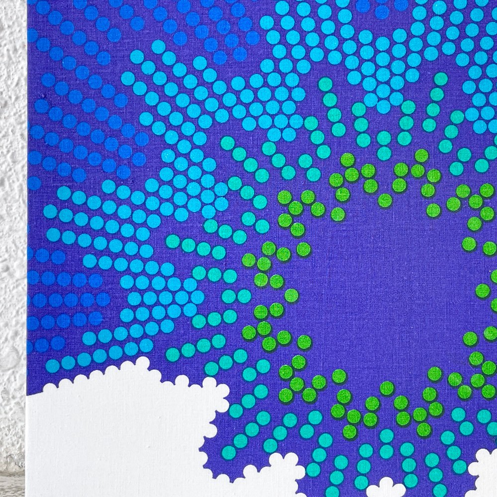 ミラ エックス MIRA-X MIRA-FIORI ヴェルナー・パントン Verner Panton ビンテージ ファブリックパネル 410 x 410 ◇
