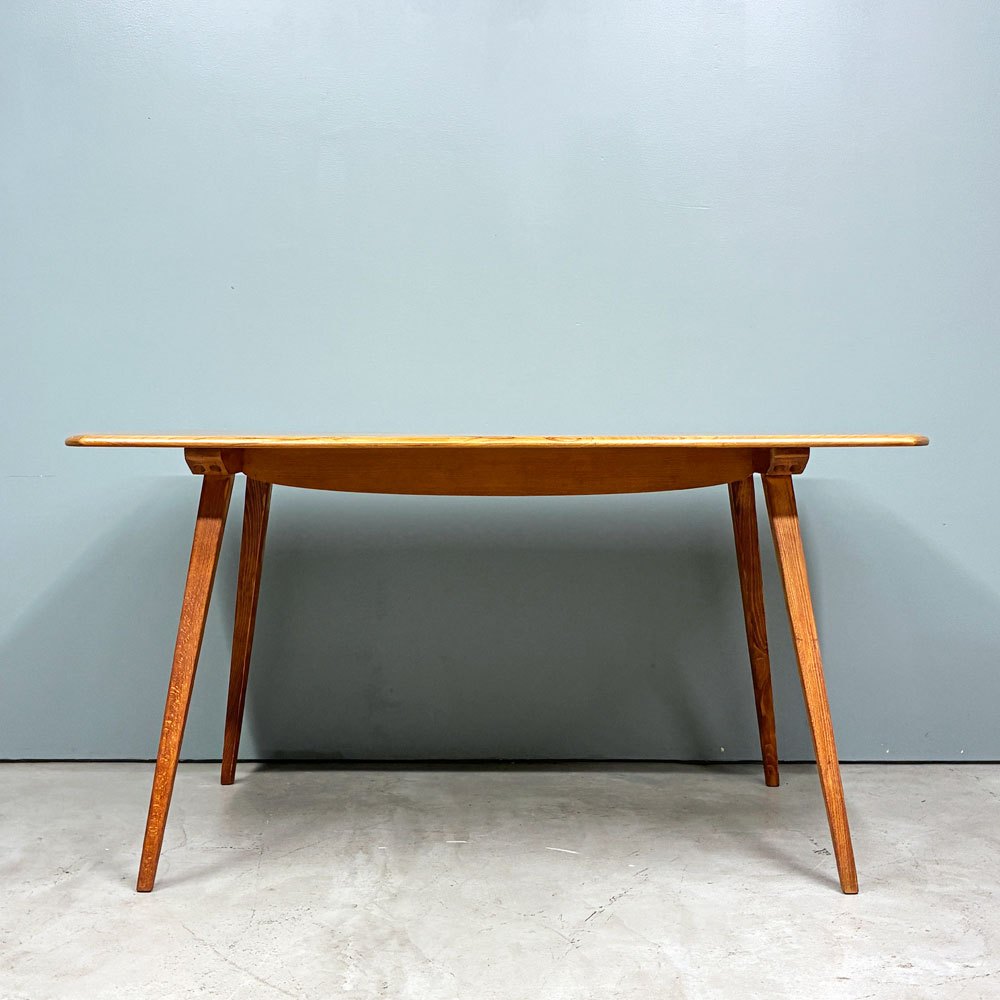 アーコール ERCOL レクタングル ダイニングテーブル Rectangle Dining Table エルム材 W137cm UKビンテージ UK Vintage ◎