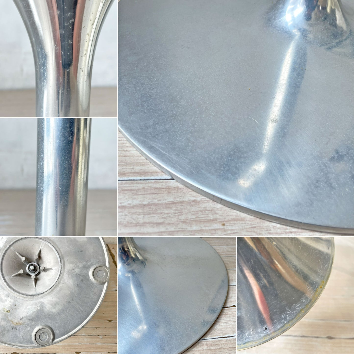 カルテル Kartell エロエスチェア Ero|S| フィリップスタルク S+ARCK クリスタル 1本脚 回転式 ラウンドベース スペースエイジ ★