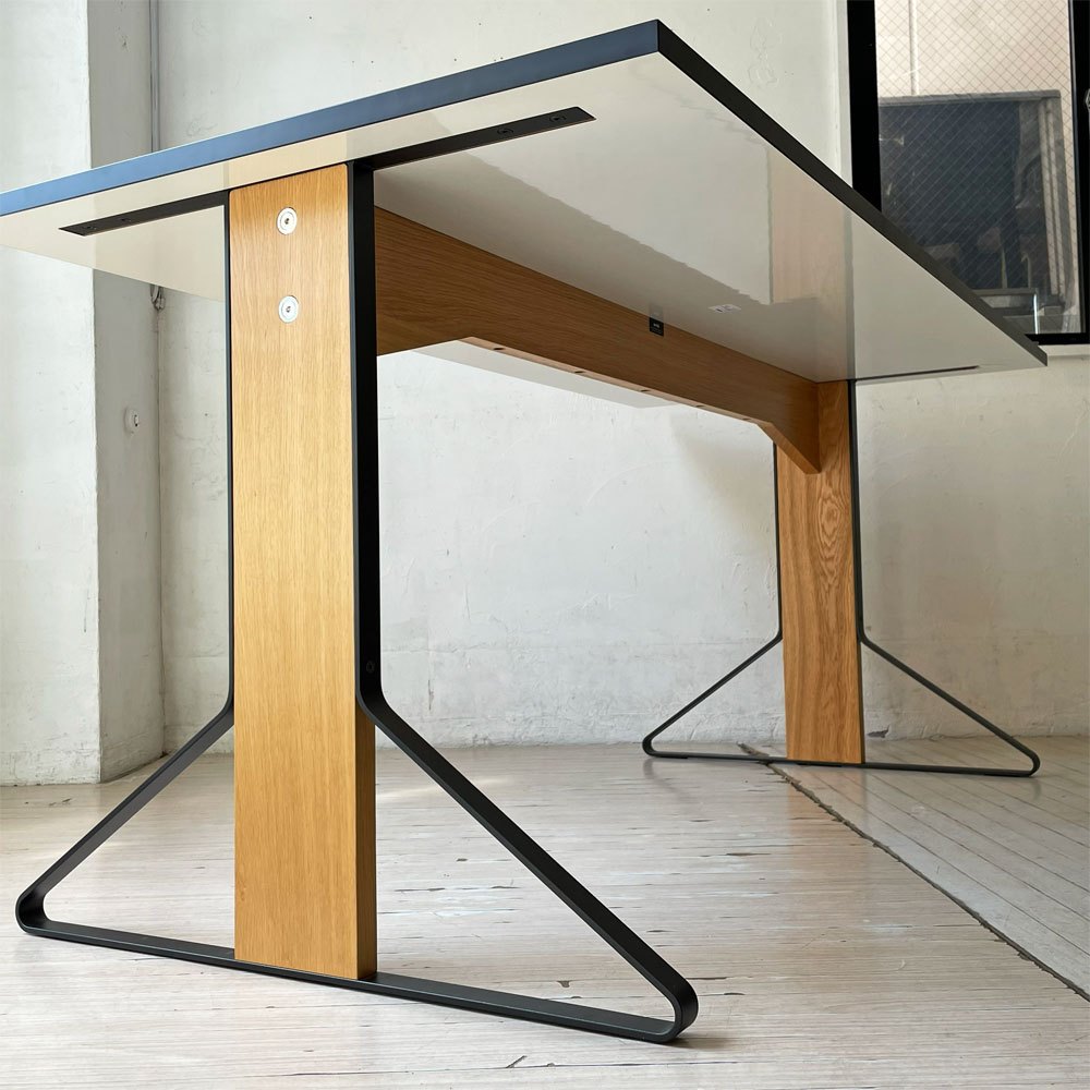 アルテック Artek カアリテーブル KAARI TABLE REB012 W160cm ホワイトグロッシーラミネート ナチュラルオーク ダイニングテーブル オフィステーブル 北欧 定価￥332,200- ★