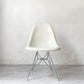 ハーマンミラー Herman Miller サイドシェルチェア サード 3rd FRP PVCレザー パーチメント ロータイプ エッフェルベース イームズ ビンテージ vintage ★