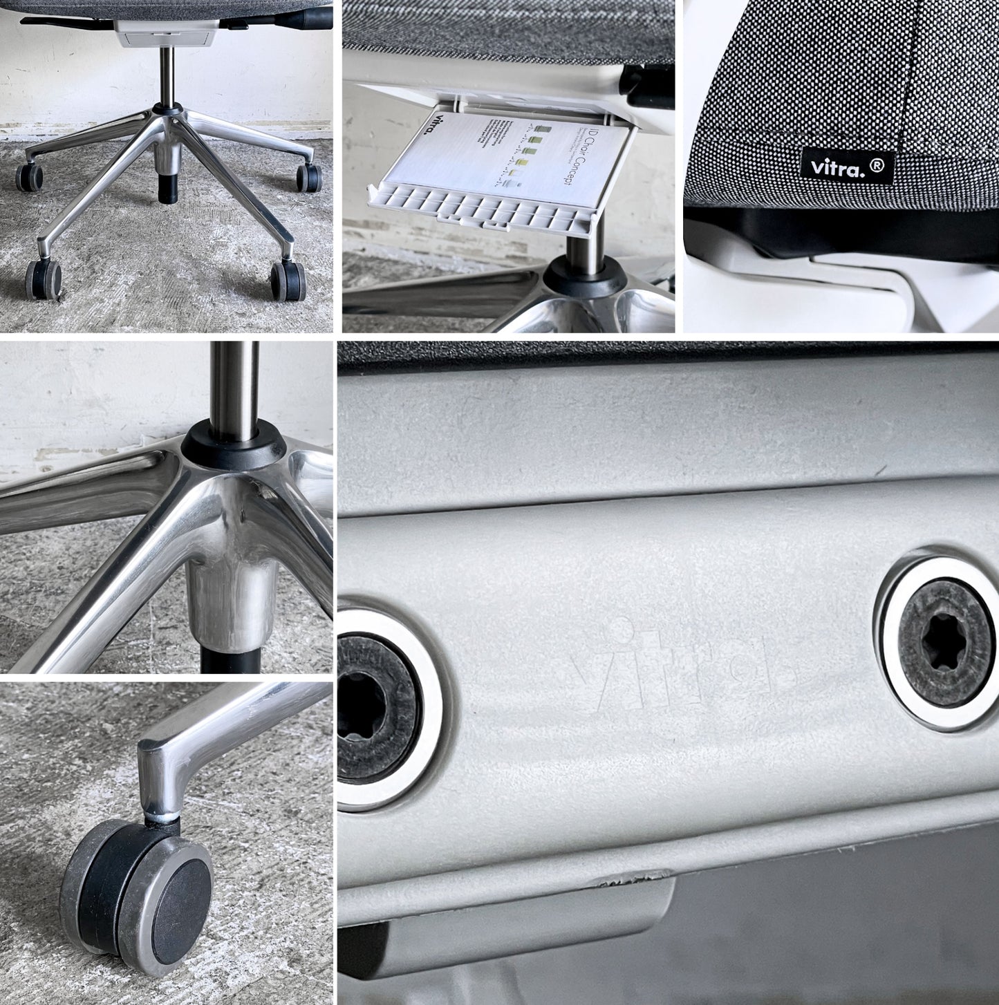 ヴィトラ vitra IDエア ID Air オフィスチェア アームレス デスクチェア アントニオ・チッテリオ ■