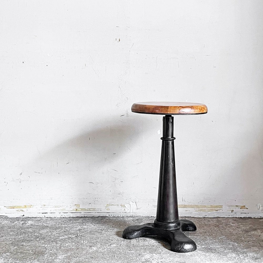 ジャーナルスタンダードファニチャー j.s.F ギデル GUIDEL アジャストスツール ADJUST STOOL インダストリアル ビンテージスタイル 廃番 A ■