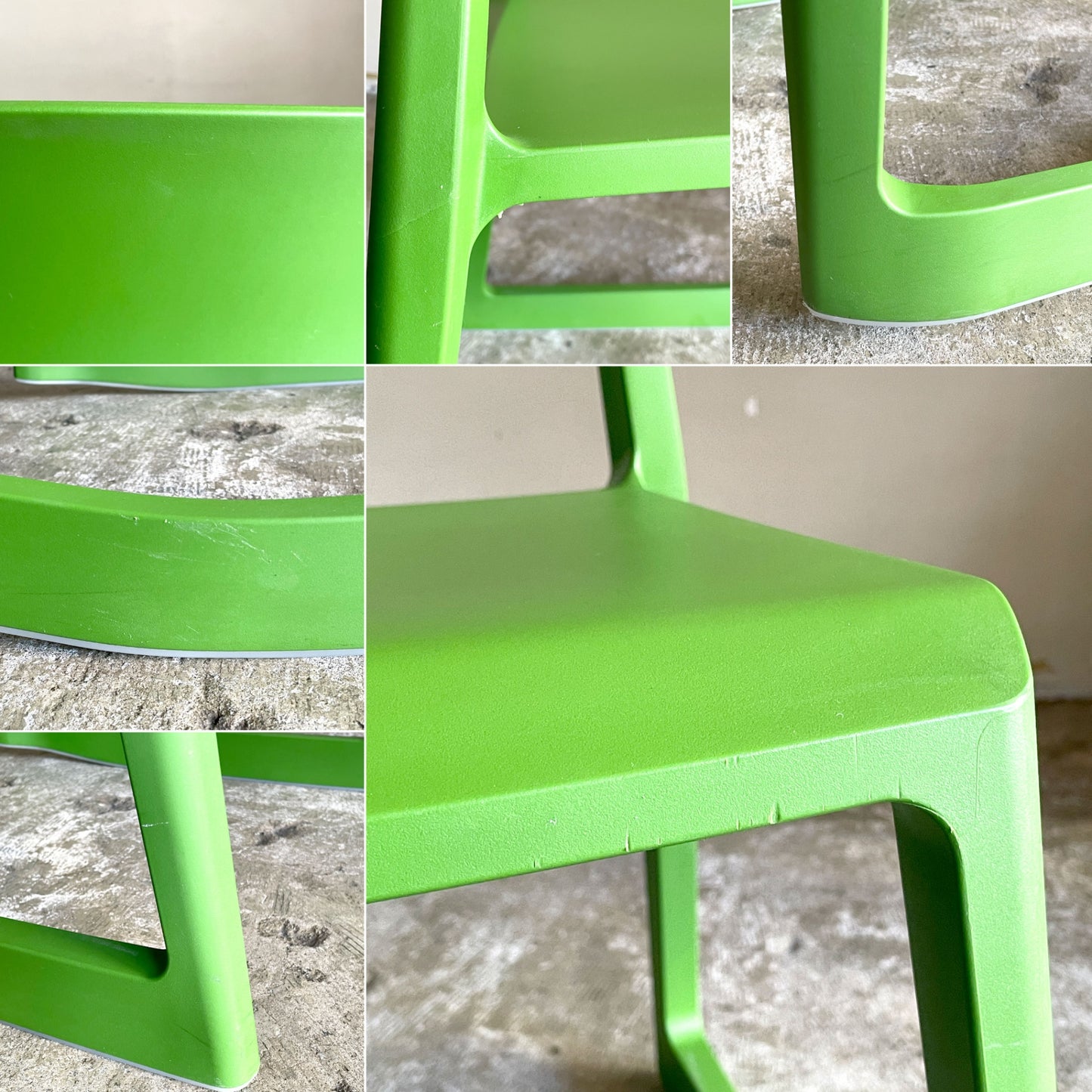 ヴィトラ Vitra ティプトン Tipton チェア スタッキングチェア チルト機能 ロッキングチェア グリーン A ■