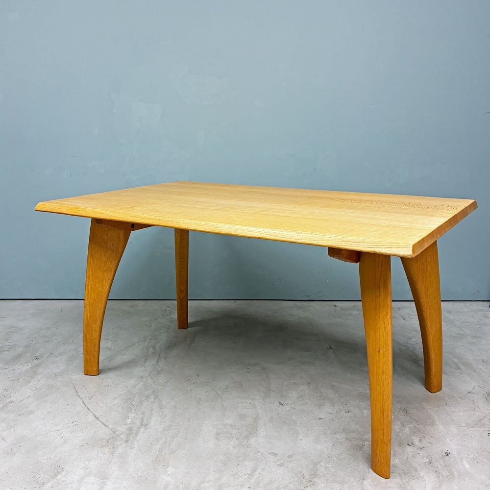 シラカワ家具 Shirakawa ダイニングテーブル オーク無垢材 W135cm 飛騨高山 クラフト家具 ナチュラルモダン ◎
