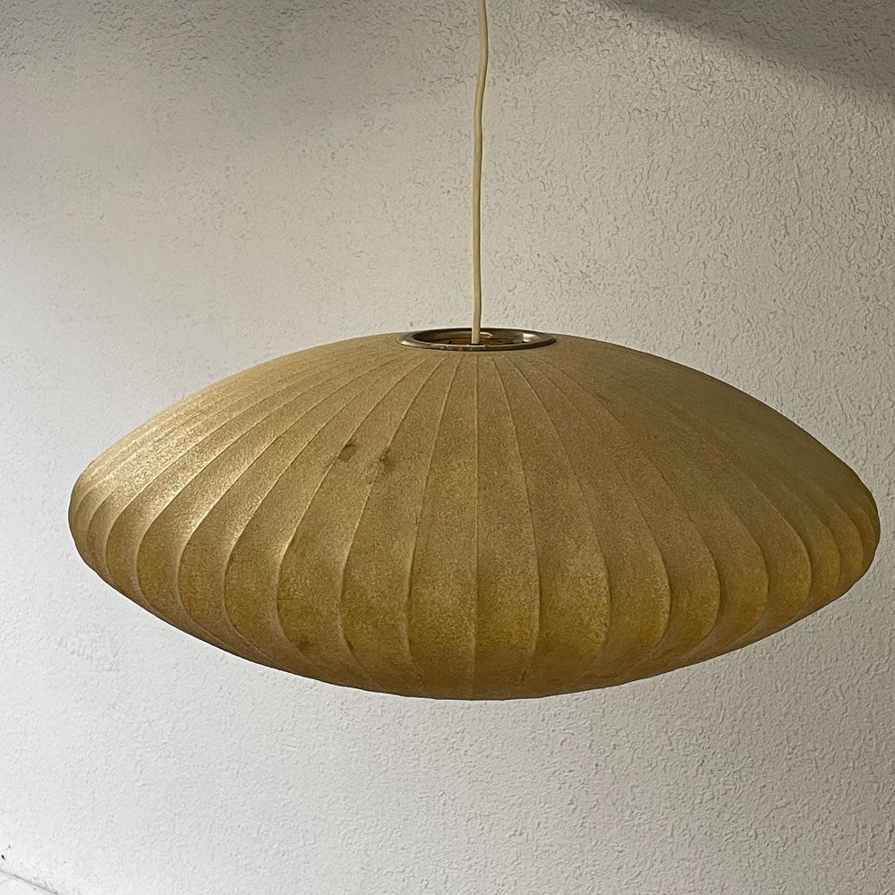 ハワードミラー Howard Miller バブルランプ Bubble Lamp ソーサー Sorcer ペンダントライト ミディアム プルスイッチ ビンテージ ジョージネルソン 希少 ◇