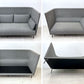 ヘイ HAY シルエットソファ SILHOUETTE SOFA ハイバック 2シーターソファ ファブリック クッション付 デンマーク 北欧家具 ●