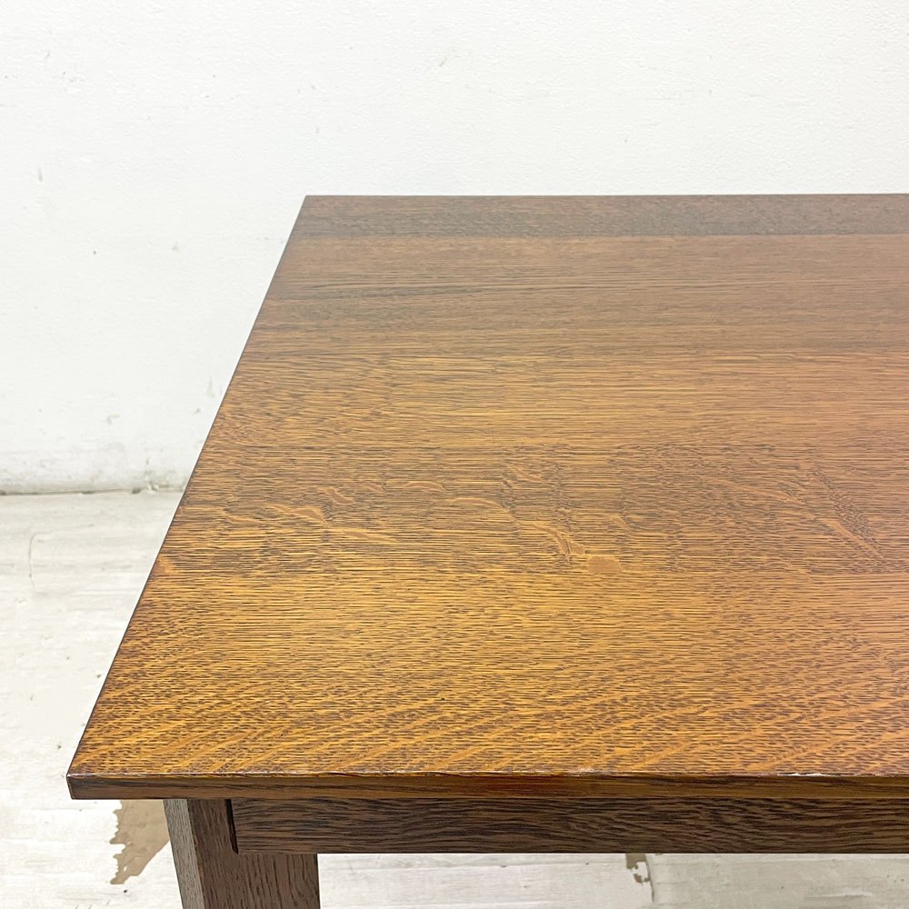 スタンダードトレード STANDARD TRADE DNT-03C ダイニングテーブル オーク材 ダークブラウン W180cm ●
