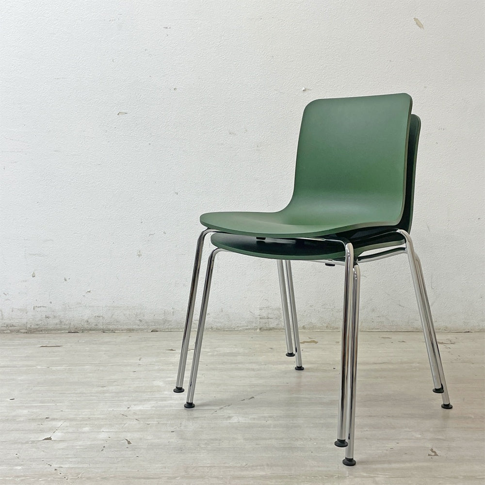 ヴィトラ vitra ハルチューブ HAL Tube サイドチェア ダイニングチェア スタッカブル ジャスパー・モリソン 2脚セット B ●