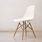 ハーマンミラー HermanMiller サイドシェルチェア ドゥエルレッグ DSW ホワイト ポリプロピレン製 イームズ ミッドセンチュリー ●