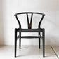 カールハンセン＆サン Carl Hansen & Son CH24 Yチェア ブラックラッカー×ブラックペーパーコード ハンス・J・ウェグナー オーク材 美品 定価￥199,100- ★
