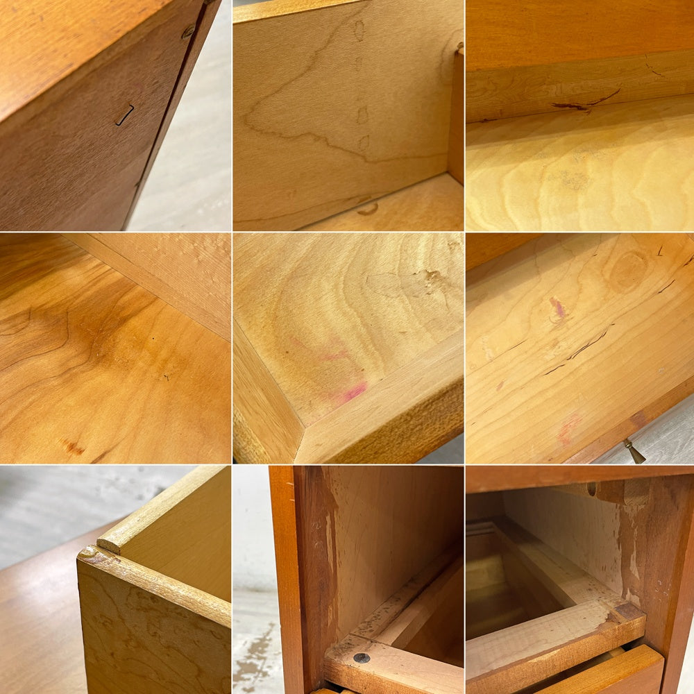 ウィンシェンドン Winchendon Furniture プランナーグループ Planner Group ローボディドレッサー Lowboy Dresser チェスト 8ドロワー ポールマッコブ Paul McCobb USビンテージ 米国家具 ●