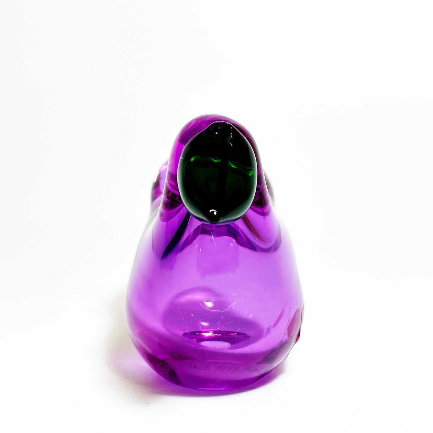 イッタラ iittala イッタラバード シエッポ Sieppo アメジスト × グリーン 2015年 131/1000 箱&テキスタイル付 オイバ・トイッカ SCOPE別注 ★