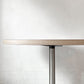 モダンデザイン ラウンド カフェテーブル Round CafeTable ダイニングテーブル Φ90㎝ スチールレッグ アジャスター付き ★