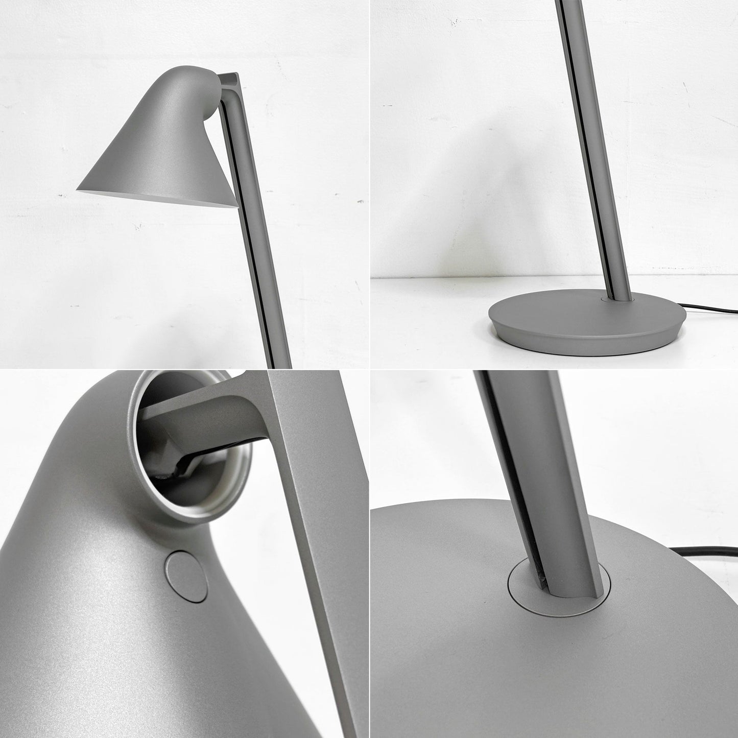 ルイスポールセン louis poulsen NJP Mini Table ミニテーブル スタンドライト ライトアルミグレー 佐藤オオキ 北欧照明 LED一体型 定価￥92,400- ●