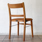 トラックファニチャー TRUCK FURNITURE TS CHAIR ダイニングチェア ナラ無垢材 アイアン 本革 羊革 シープスキン 定価 110,550円 ◇