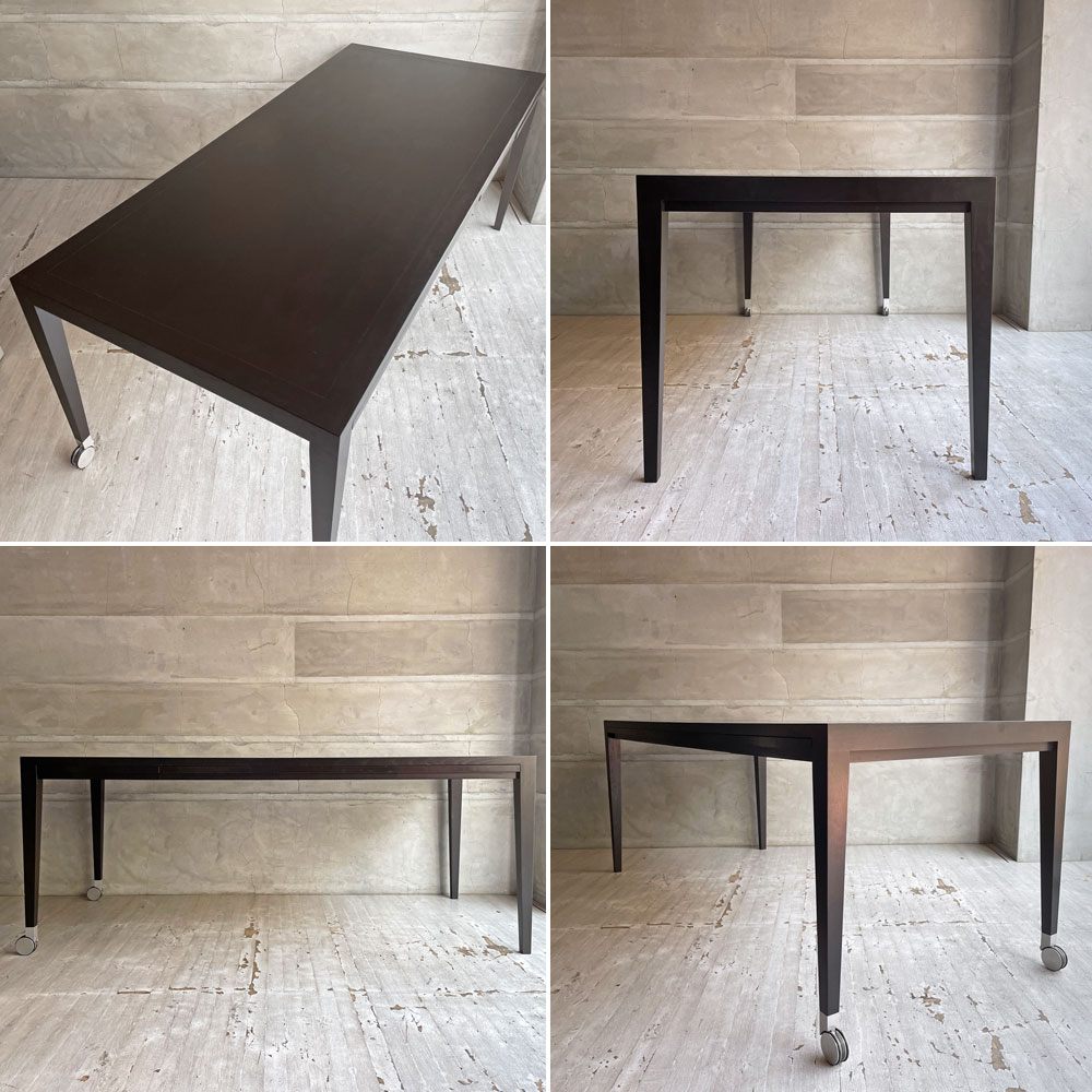 タイムアンドスタイル TIME&STYLE クインテット QUINTET ダイニングテーブル TF-218D キャスター 8ドロワー W180cm モダンデザイン 廃番