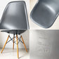 ヴィトラ Vitra サイドシェルチェア ブラック ドゥエルレッグ ポリプロピレン C&R イームズ ミッドセンチュリーモダン ★