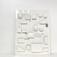 ヴィトラ vitra ウーテンシロ1 Uten.Silo 1 ホワイト 壁掛け収納 ウォールシェルフ インゴ・マウラー & ドロシー・ベッカー ミッドセンチュリー スペースエイジ ●