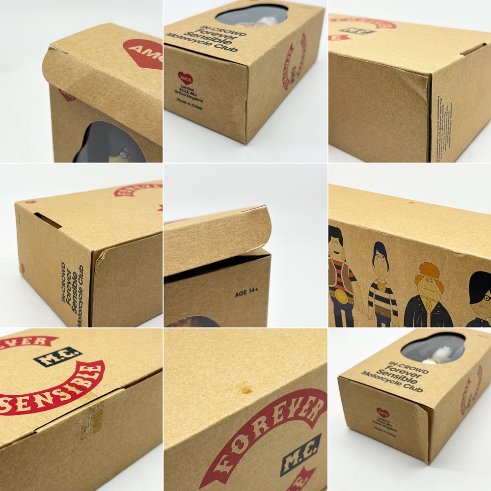 ジェームス・ジャービス James Javes アモストイ AMOS TOY インクラウド IN-CROWD Forever Sensible M.C. フィギュアセット 6体入り プラスチック製 2003年 イギリス 廃番 希少 ●