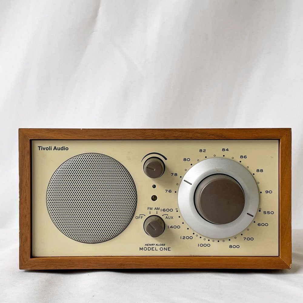 チボリ オーディオ Tivoli Audio モデルワン Model One FM/AM ラジオ＆スピーカー アメリカ 旧モデル ◇