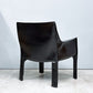カッシーナ Cassina 414 CAB ラウンジチェア アームチェア 1シーター キャブチェア 本革 マリオ・ベリーニ 参考価格約65万 ◎
