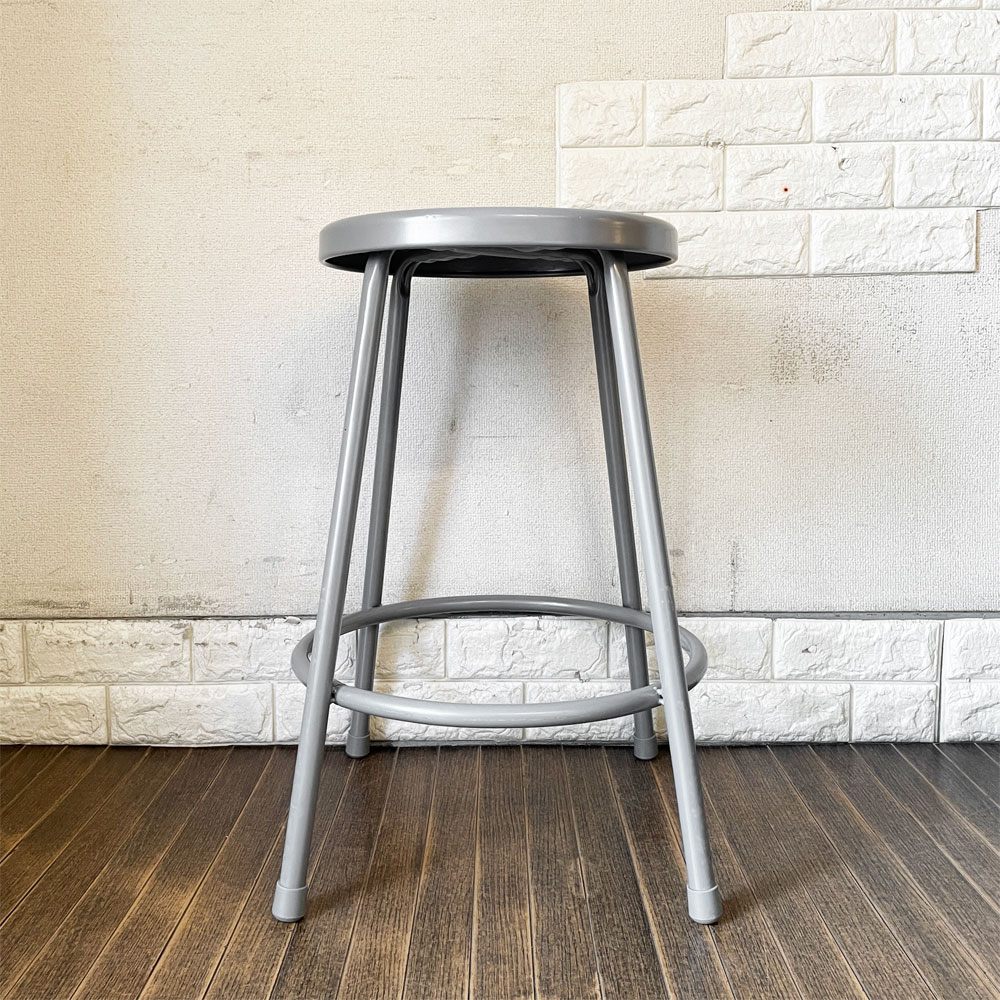 パシフィックファニチャーサービス Pacific Furniture Service P.F.S. ラボスツール LAB STOOL ハイスツール Mサイズ H61cm USビンテージスタイル 定価￥14,300- A ◎