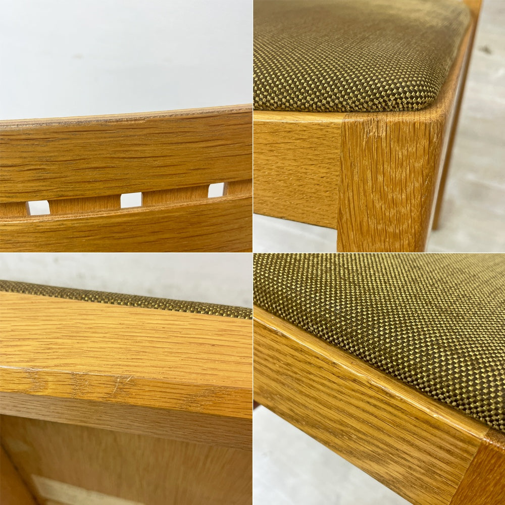 カンディハウス CONDE HOUSE ハナコ HANACO ダイニングチェア 三井緑 シルトーリ WT ブラウン系 ナラ材 定価￥90,200～ A ●