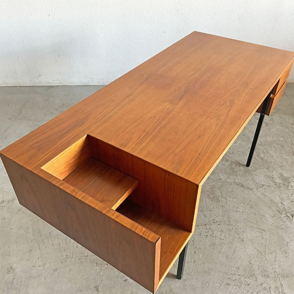ランドスケーププロダクツ Landscape Products タイツ スタディデスク TIGHTS STUDY DESK ウォールナット材 抽斗2杯 W160cm モダンデザイン 参考定価￥253,000- 〓