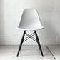 ハーマンミラー HermanMiller サイドシェルチェア アルパイン×エボニー ドゥエルレッグ  ポリプロピレン製 イームズ ミッドセンチュリー B ★